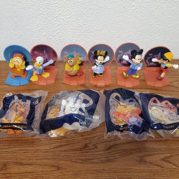 McDonald's Other - Collectible Disney 50th Anniversary Figures from McDonald's Lot of 10